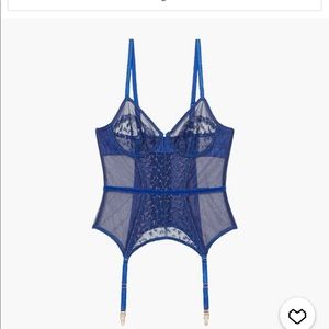 Savage x Fenty Scattered Leopard Corset